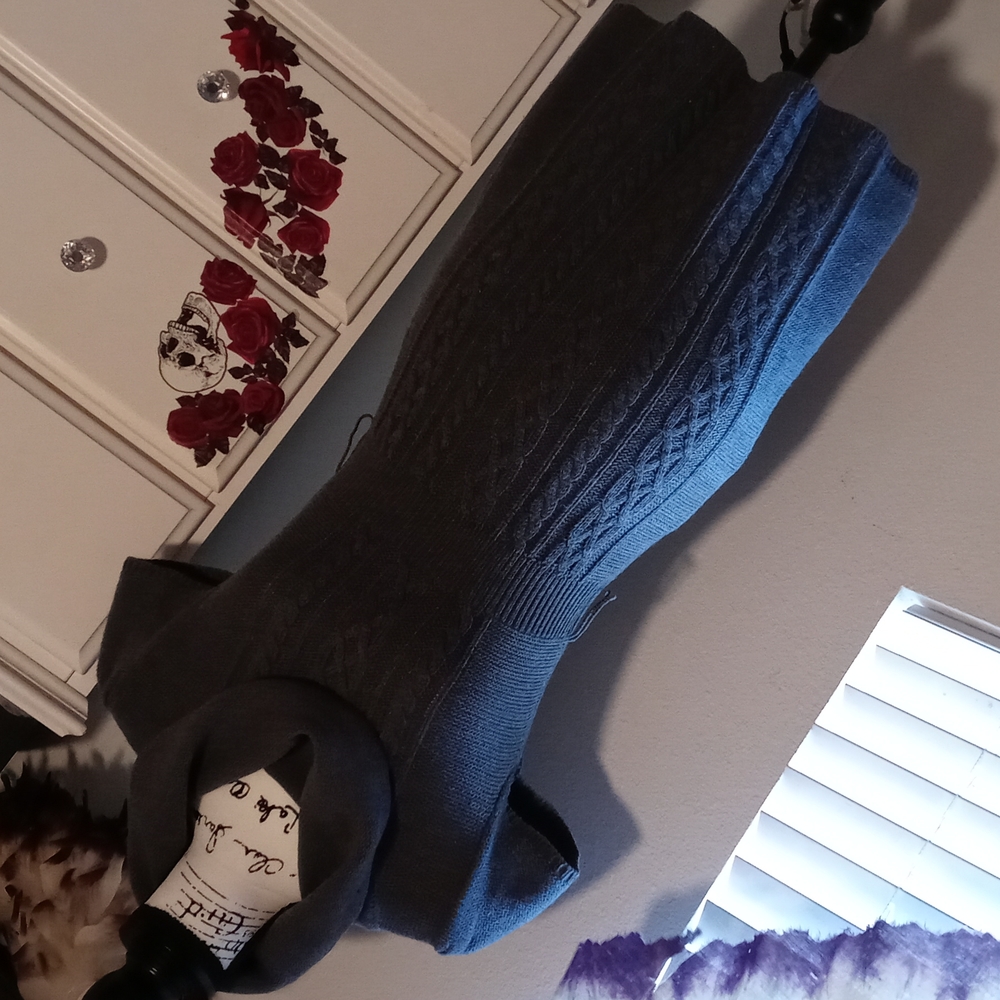 LIV Cowl neck Mini silhouette sweater dress